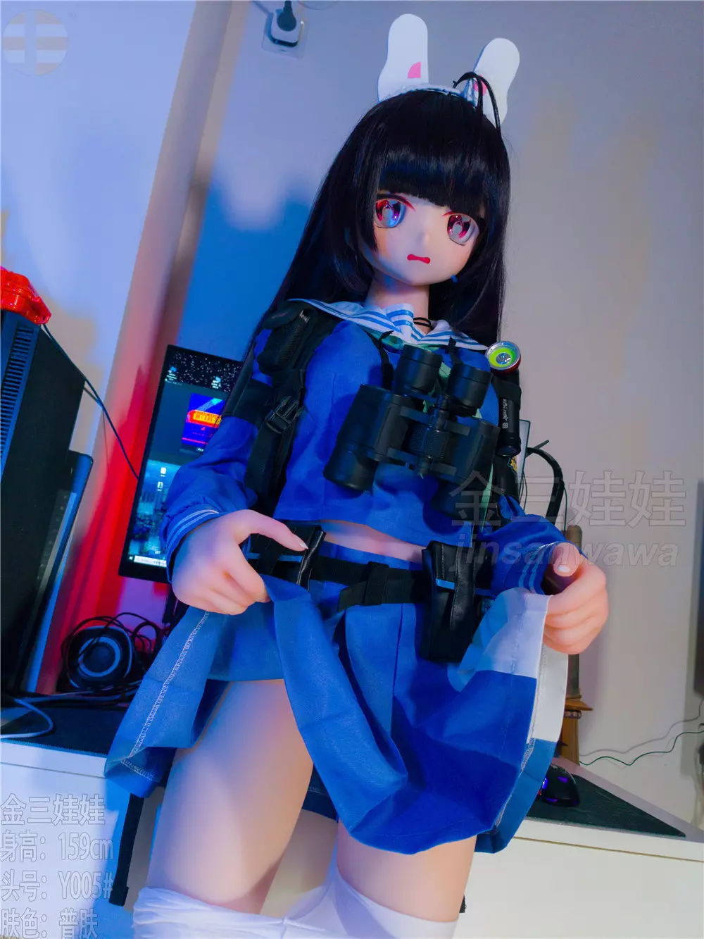 WM S-TPE 159cm Anime Sex Doll with PVC head#Y005